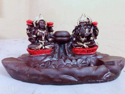 Lakshmi-Ganesha Incense Burner